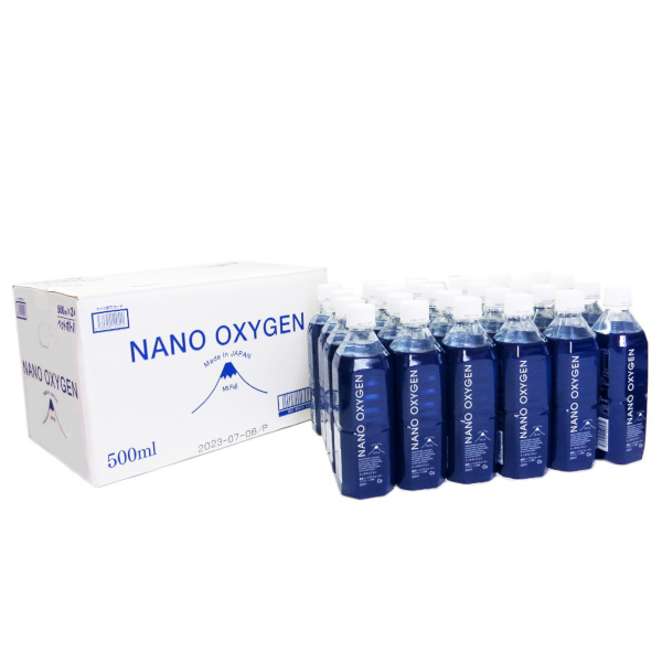 NANO OXYGEN（酸素ナノバブル水）500ml×24本