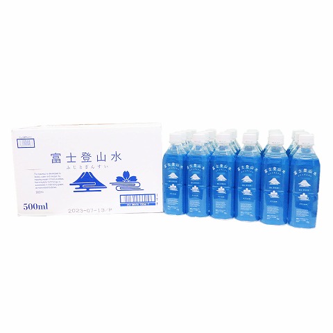 富士登山水（酸素ナノバブル水）　500ml×24本